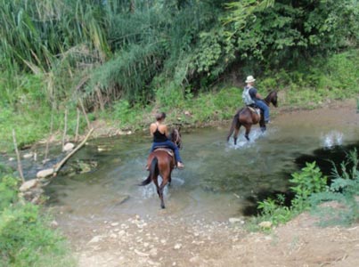 Excursion El Pilon promenade a cheval
