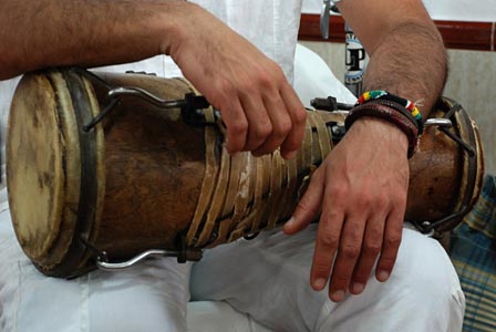 La Havane cours de percussion