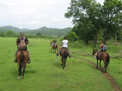 Promenade a cheval Cuba