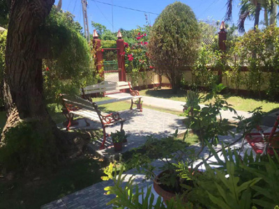 Jardin chez l'habitant à Cuba