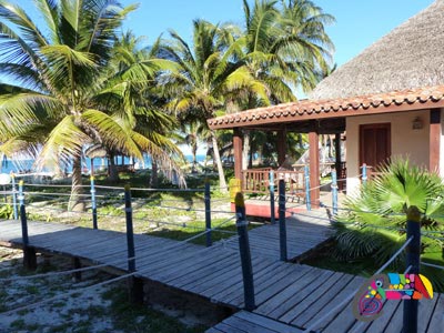 Séjour bungalow vue mer Cuba Cayo Levisa