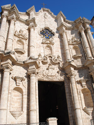 Visite de la Cathédrale de San Cristobal à la Habana Vieja