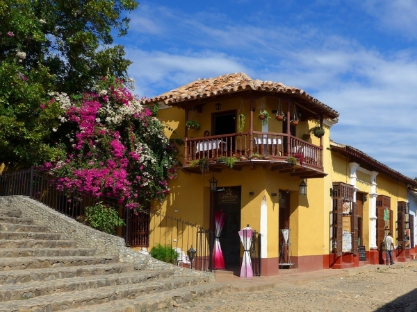 Voyage chez l'habitant à Cuba batimenst coloniaux trinidad