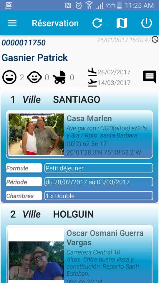 Application smartphone voyage cuba chez l habitant 1