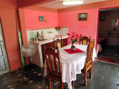 Coin cuisine chez l'habitant à Cuba Coin cuisine chez l'habitant à Cuba